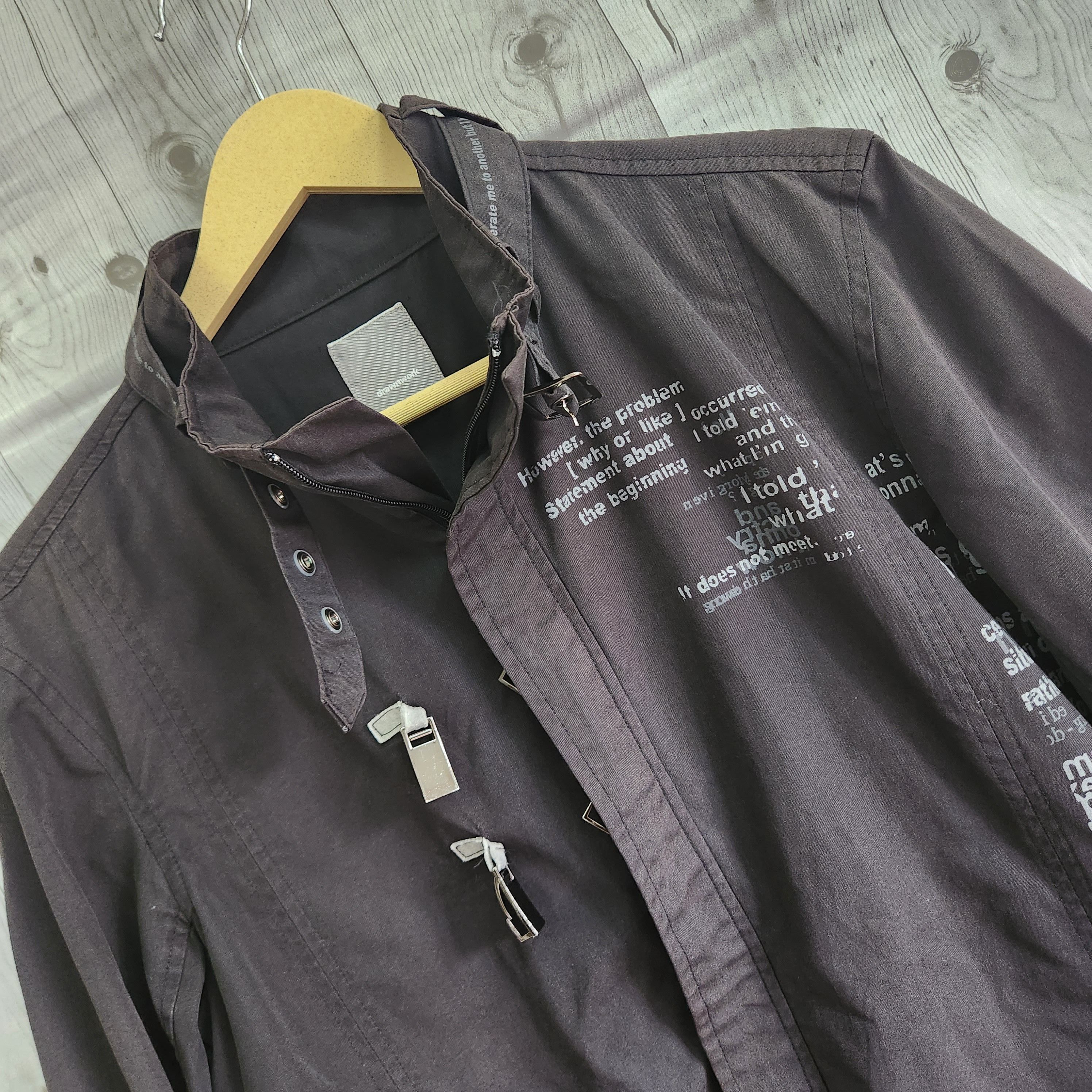 Japanese Brand - Seditionaries Drawnwork Bondage Light Jacket Japan - 18