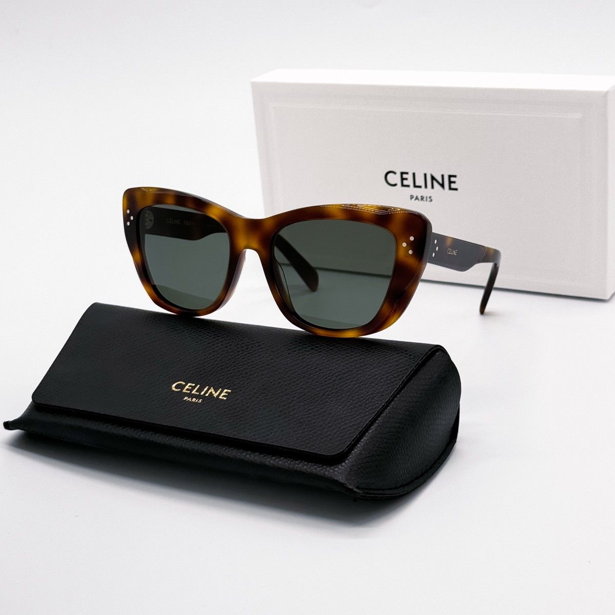 NEW CELINE CL40199I 53N BUTTERFLY BROWN WOMEN SUNGLASSES - 2