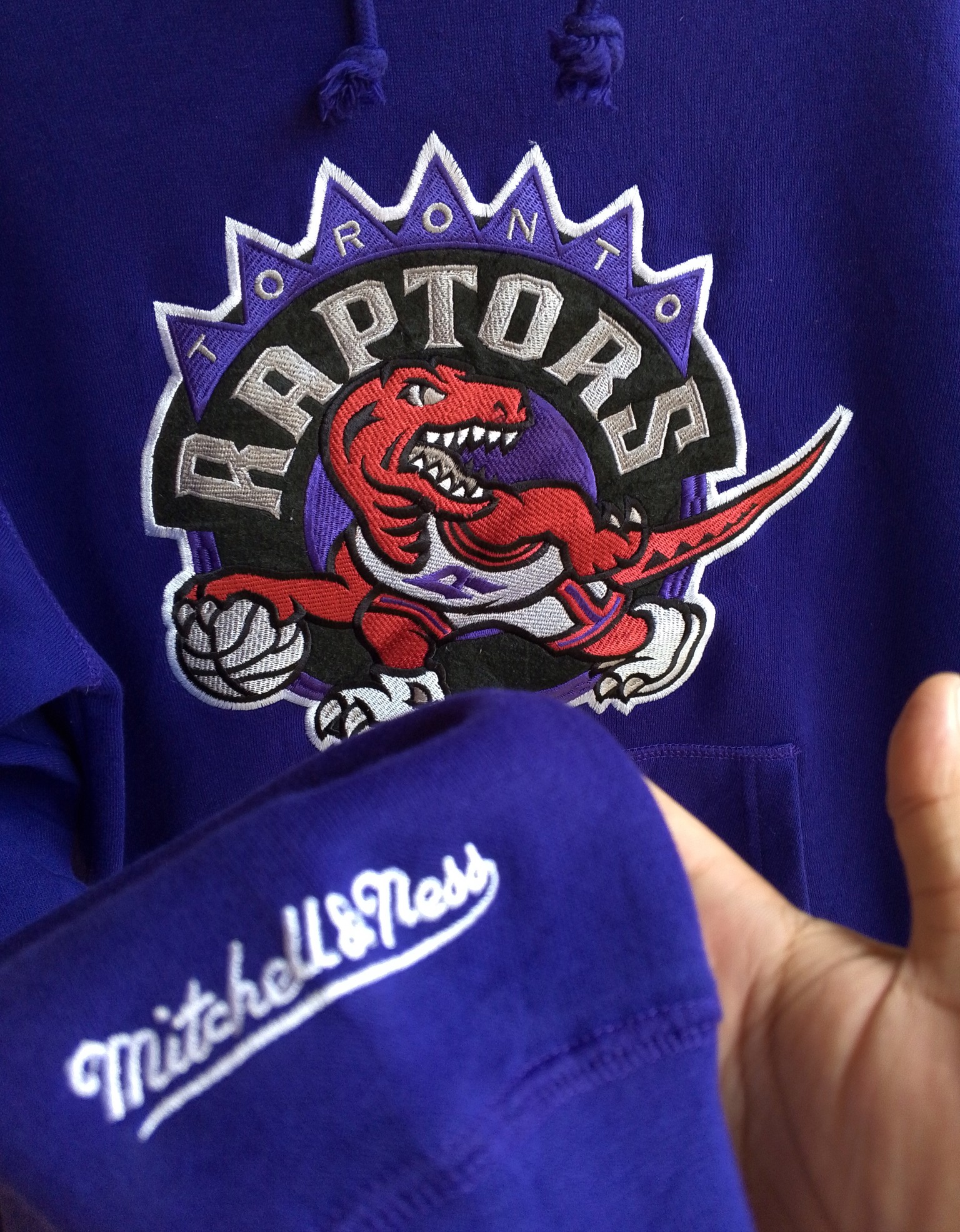 Toronto Raptors Mitchell & Ness Hoodie pullover hoodie jacket - 9