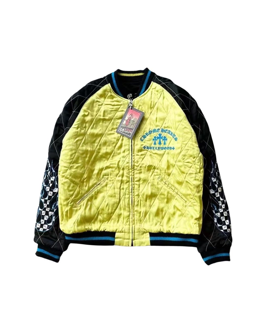 Matty boy flaming youth reversible souvenir jacket - 1