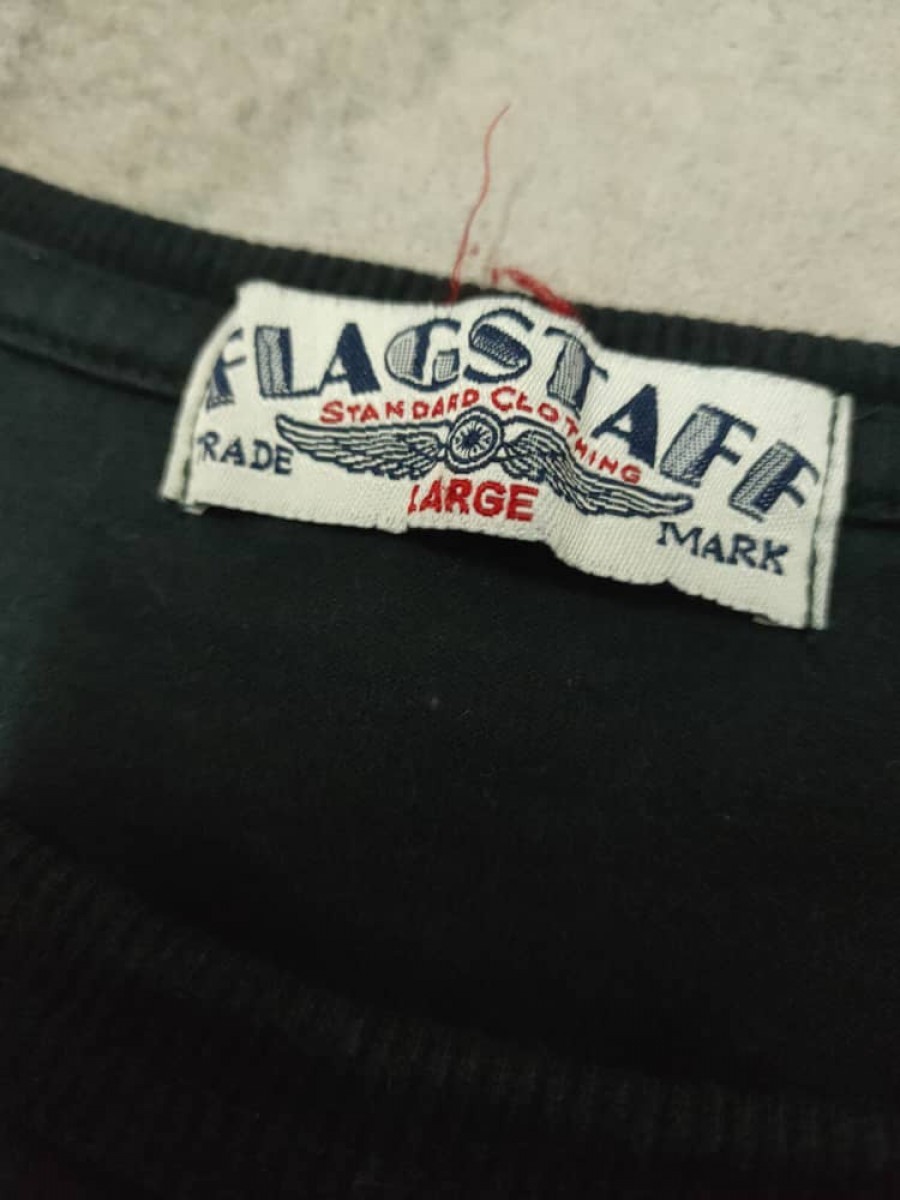 Japanese Brand - Flagstaff Embroidered T - 5