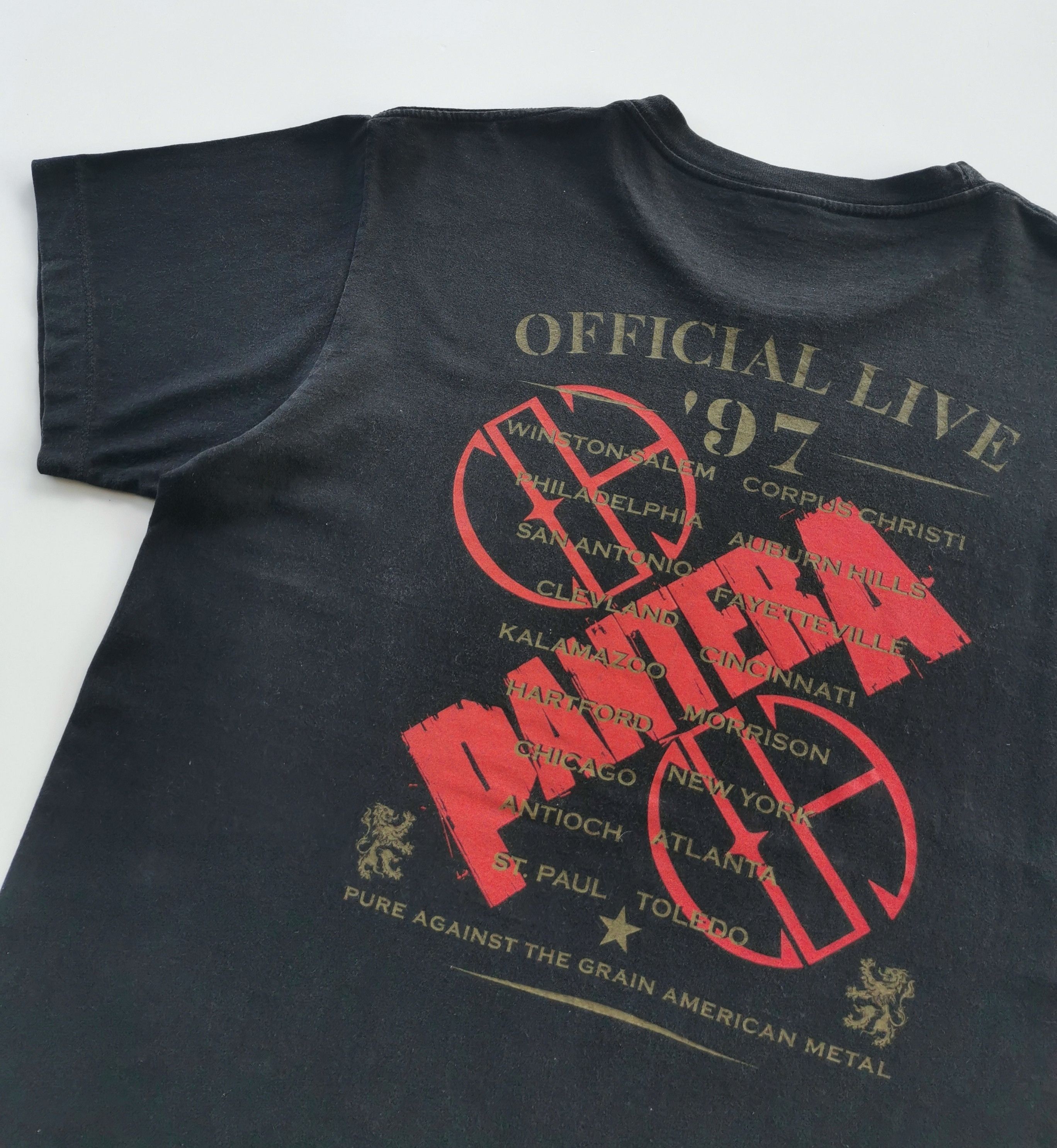 1997 Vintage Pantera Band Tshirt - 3