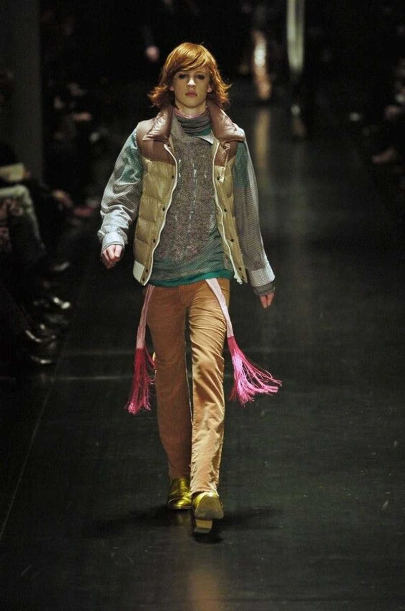 Dior - Hedi Slimane - F/W 05 - Velour Clawmark Pants - 1