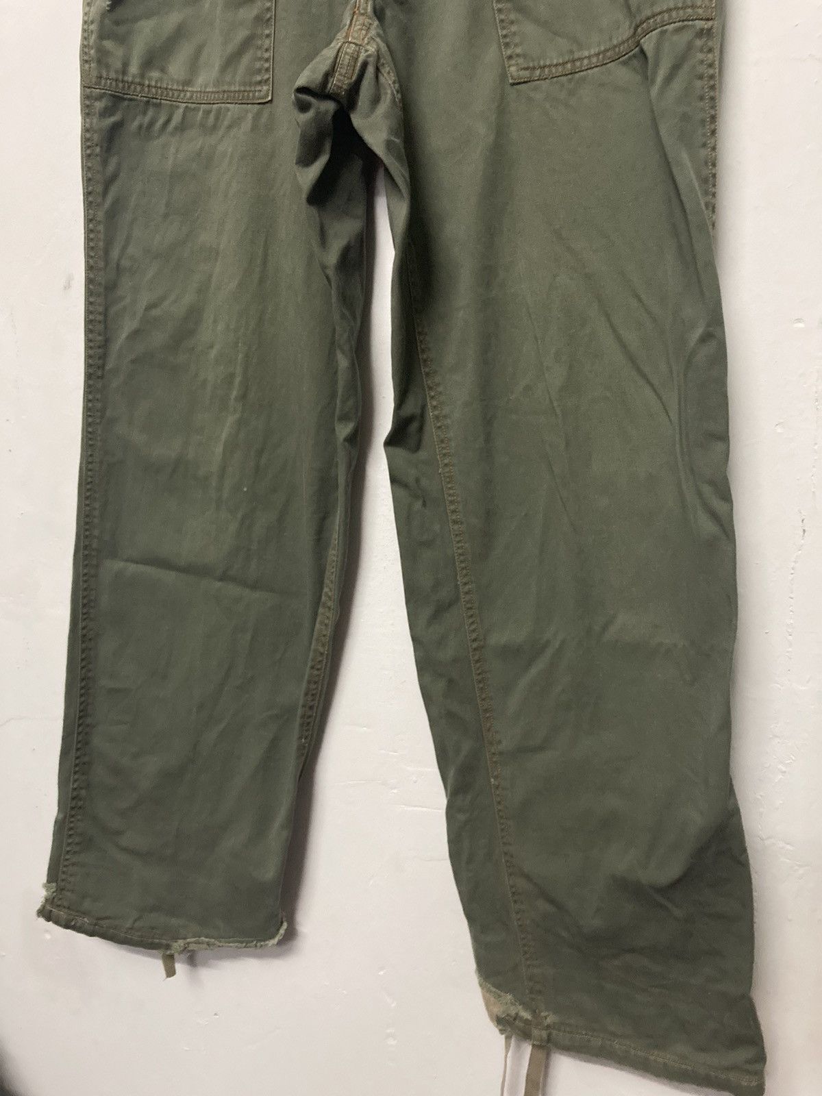 Vintage Soldout Japanese Brand Large Pocket Army Style Pants - 5