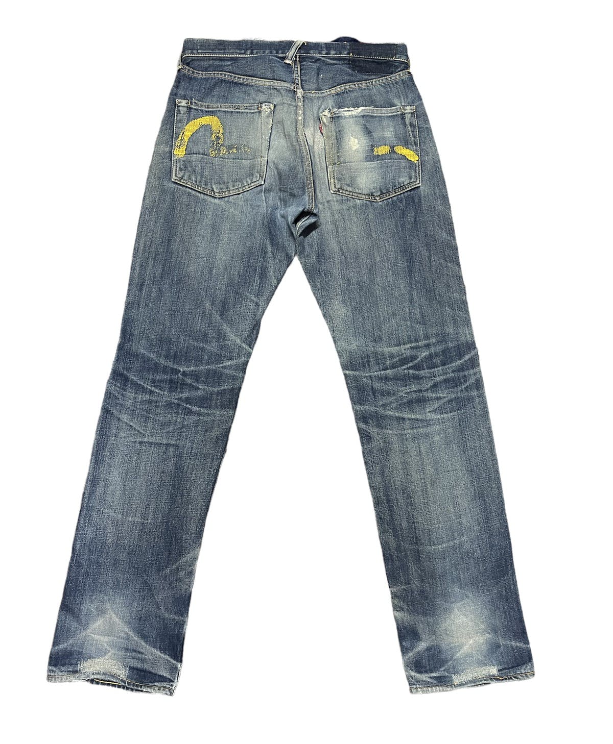 Yamane selevedge jeans distressed - 1