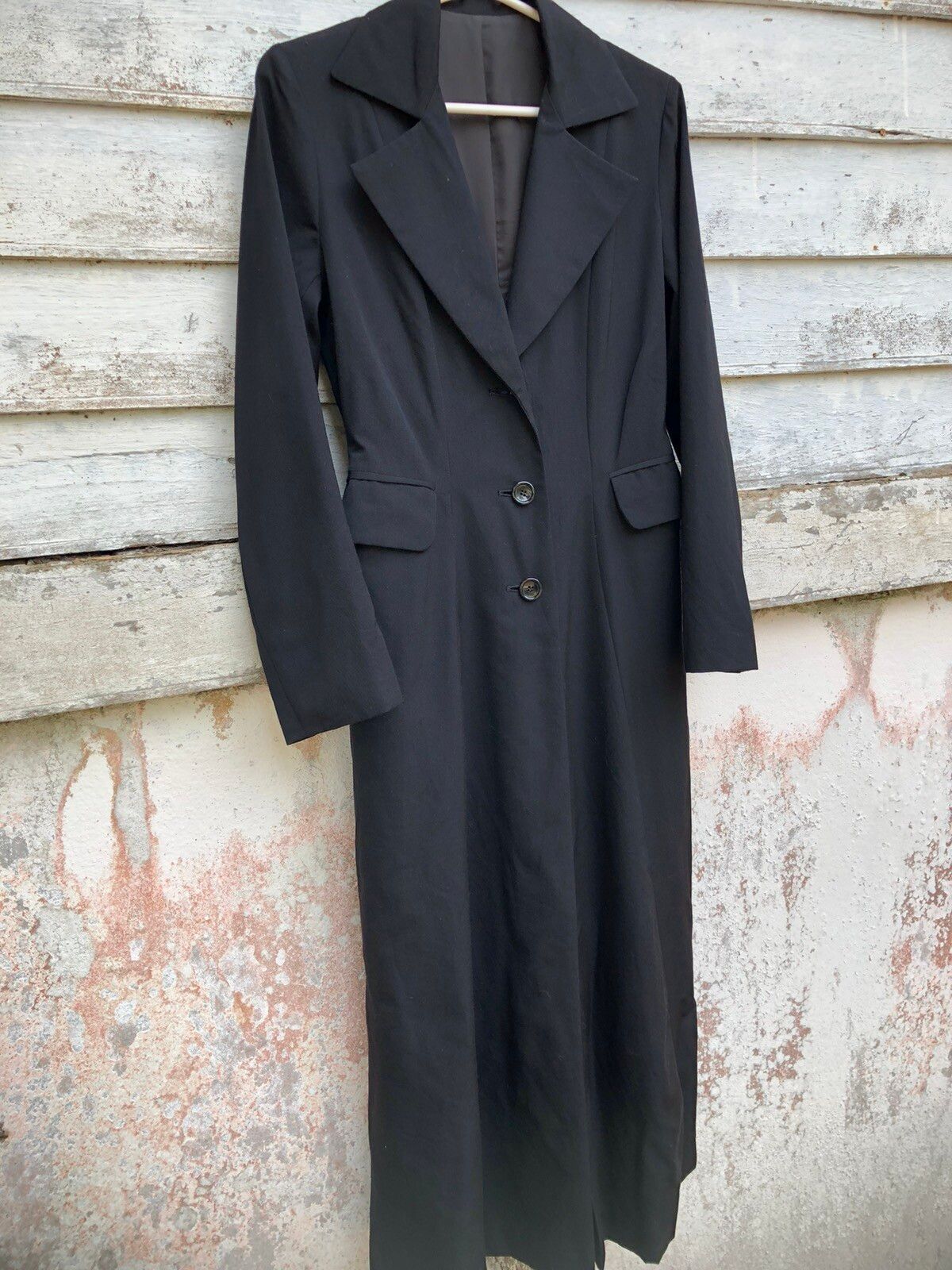 iWish By Y's Bis Yohji Yamamoto Woman Line Wear Coat - 3