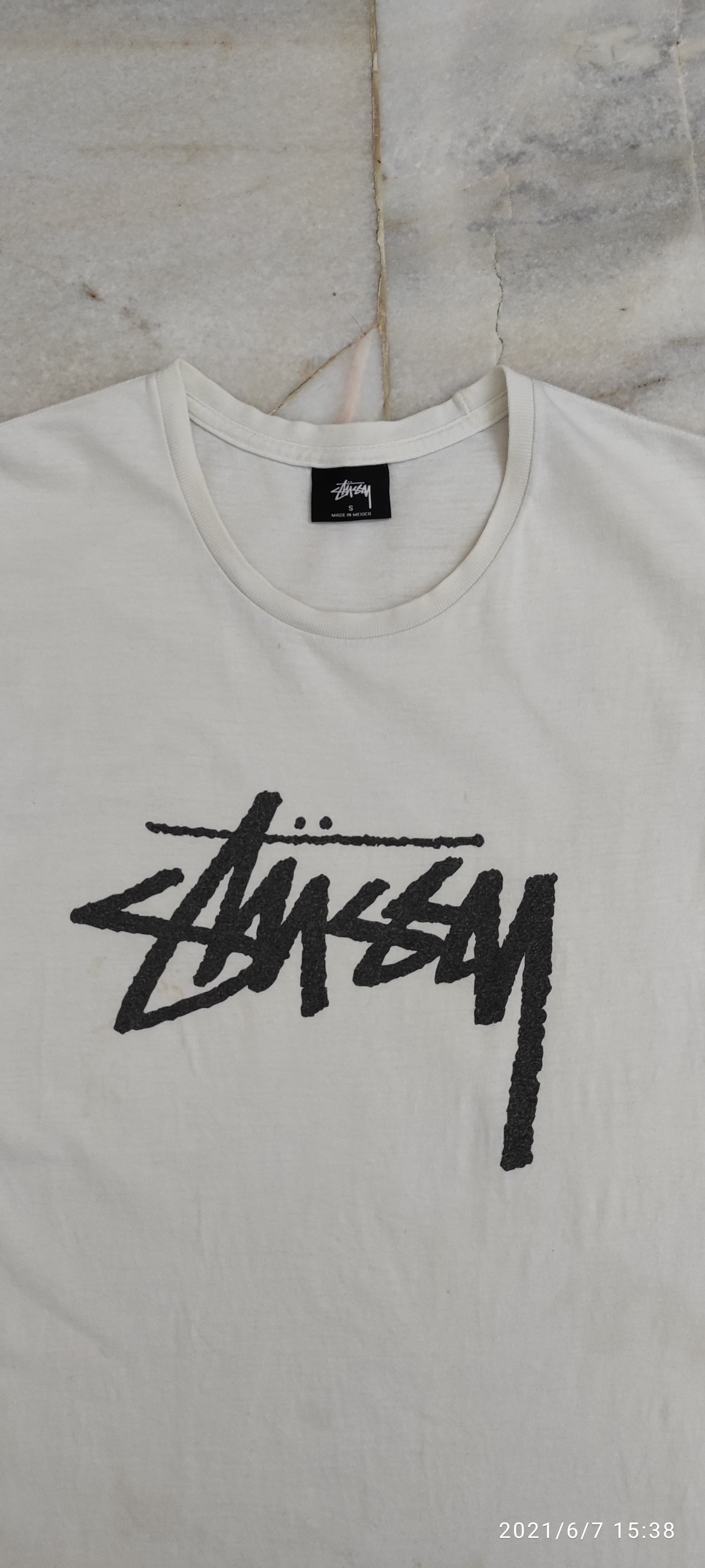 Vintage Stussy signature spell out tee - 6