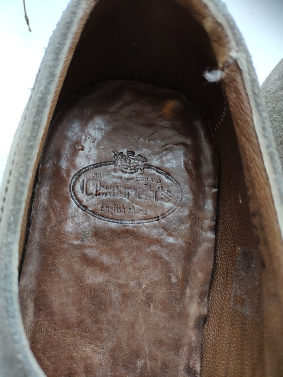 NEW ! Shanghai Vintage Suede Buckle Loafer in olive color. - 6