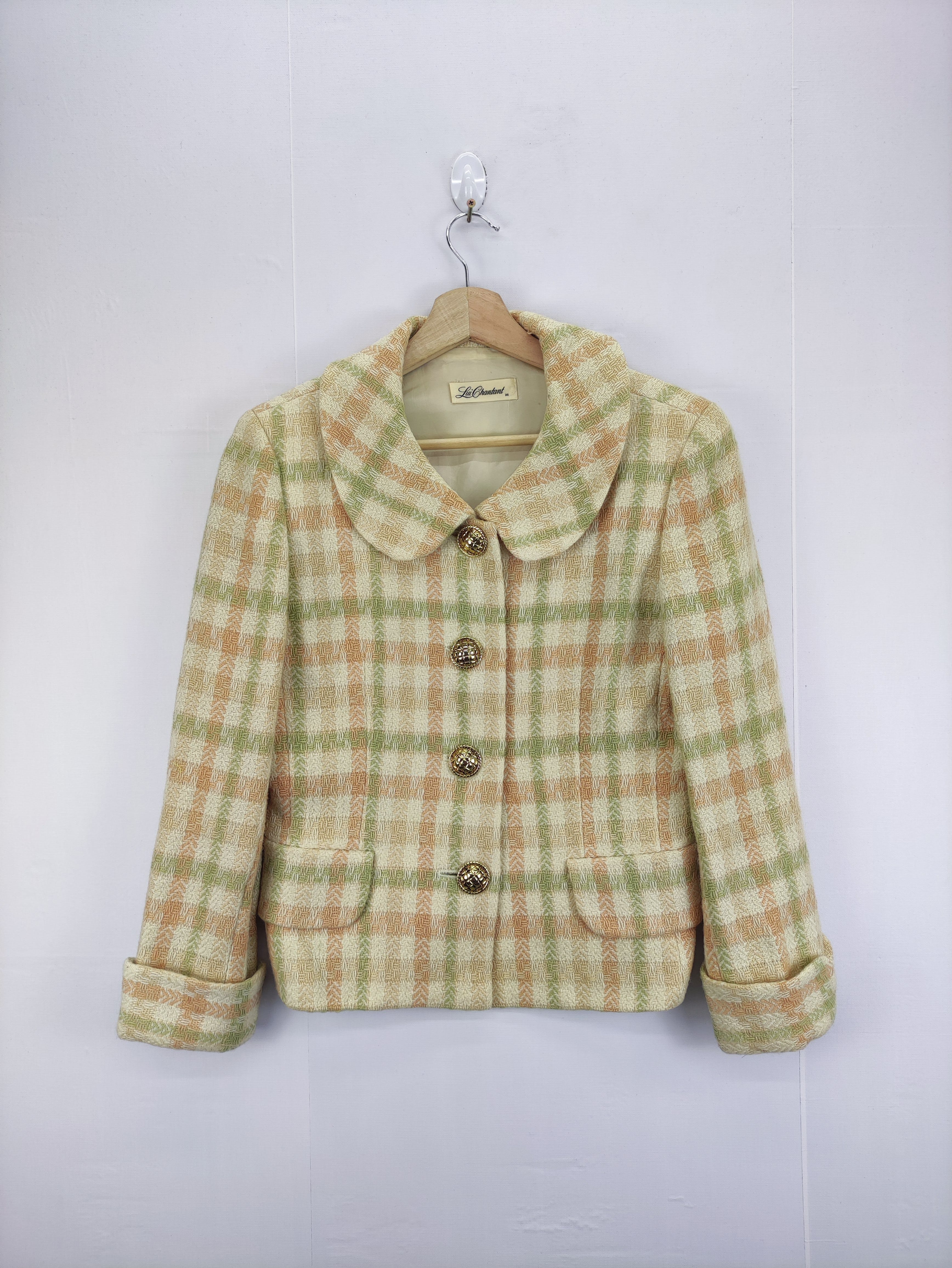 Vintage Jacket Checkered by Lui Chantant - 1