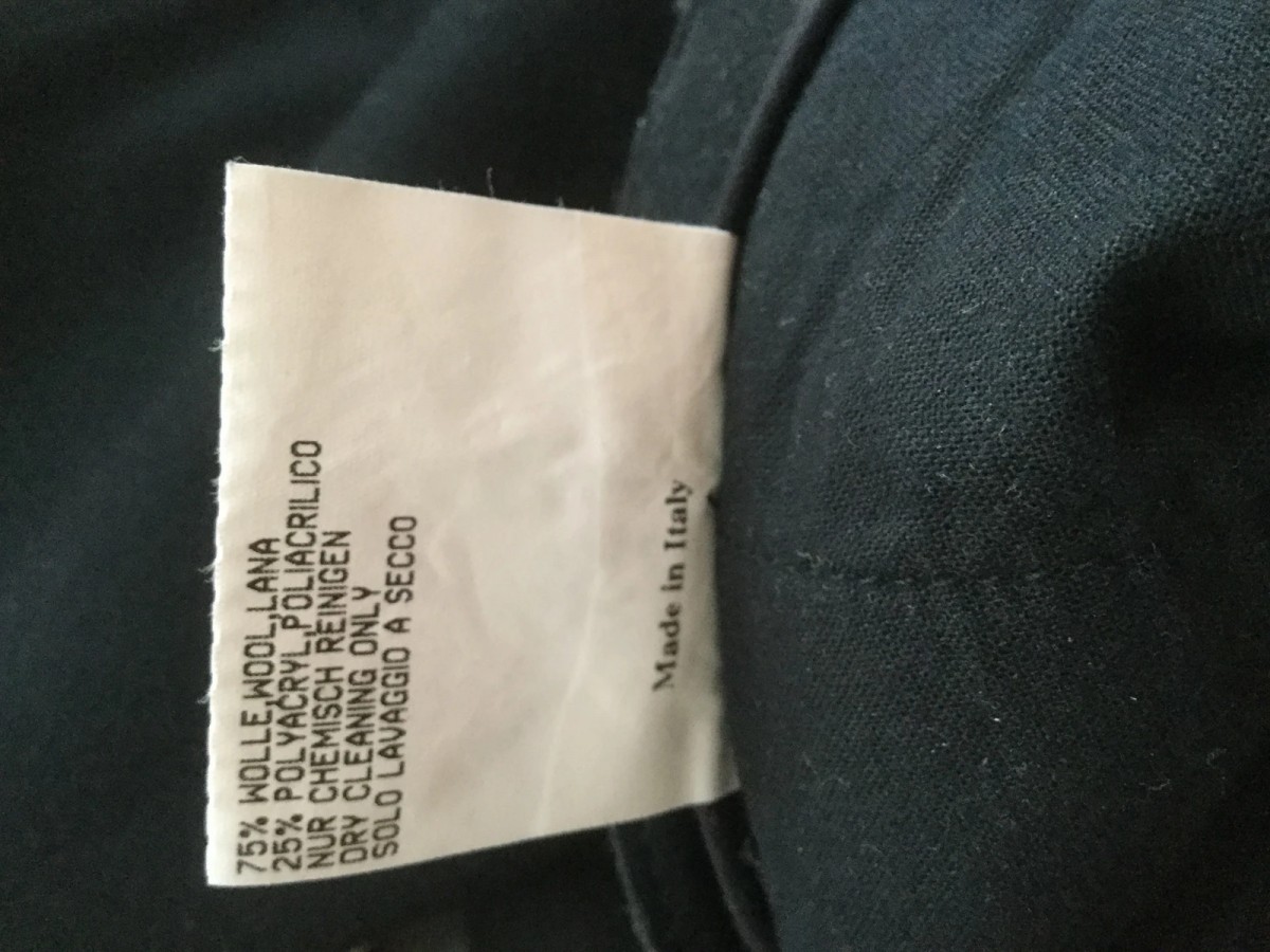 Walter Van Beirendonck - !!!NEW!!! RARE + UNIQUE wool/polyamide biker pants - 7