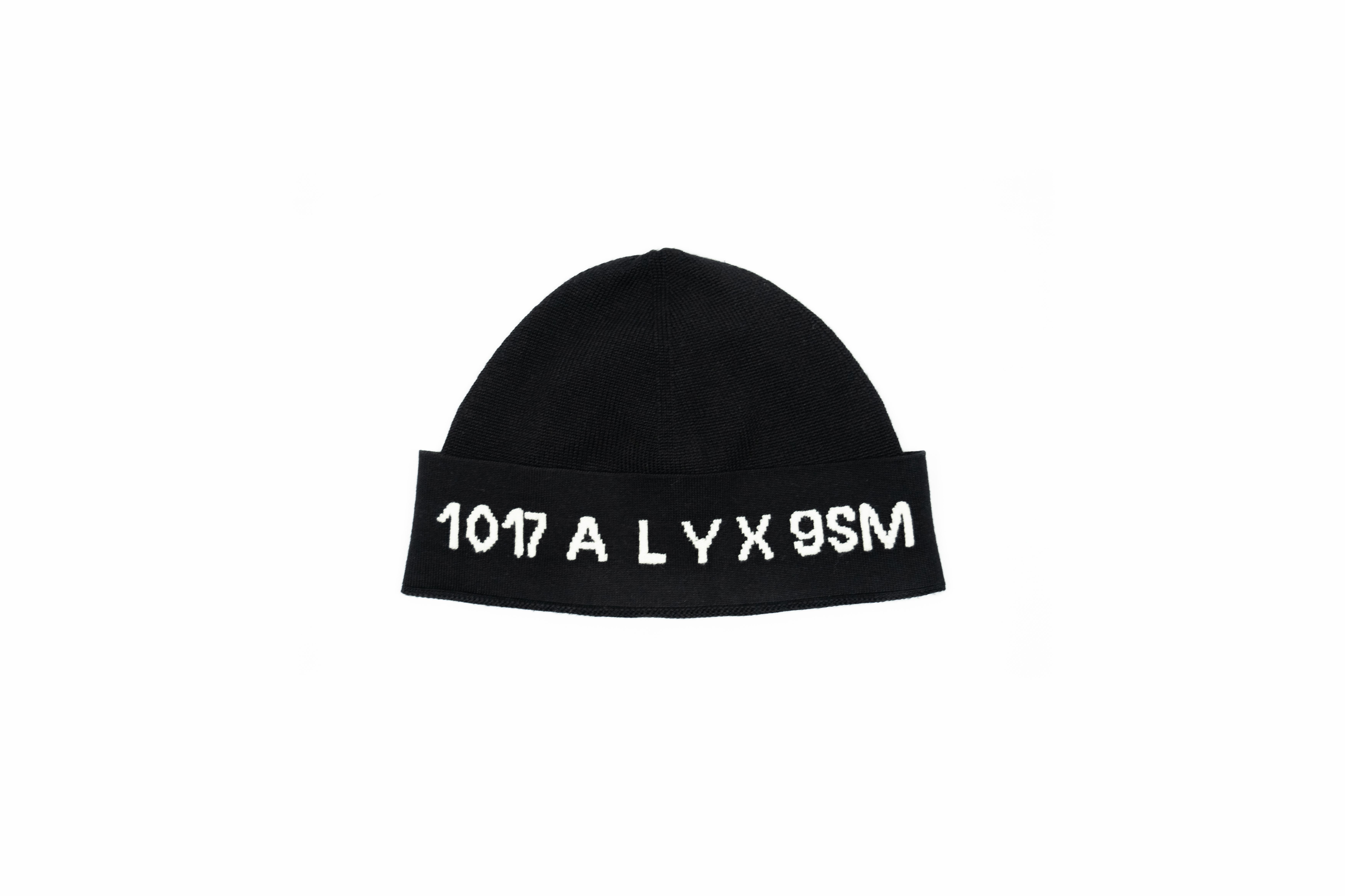 1017 Alyx 9sm Black Logo Beanie - 1