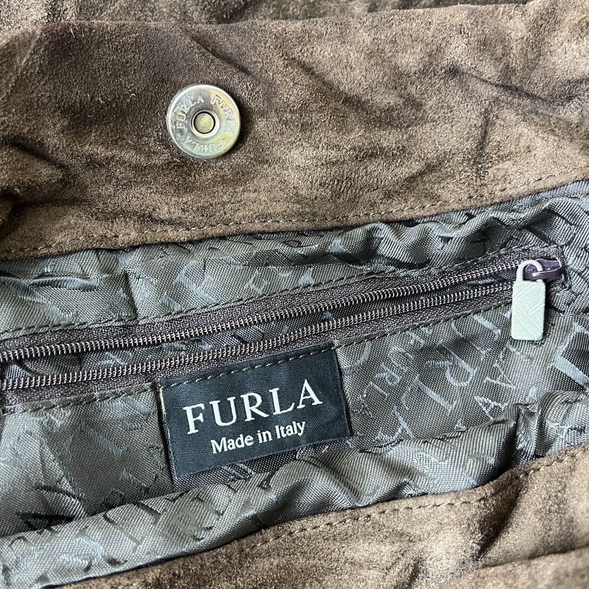 Vintage - Furla Hobo Bag Made In Italy - 9