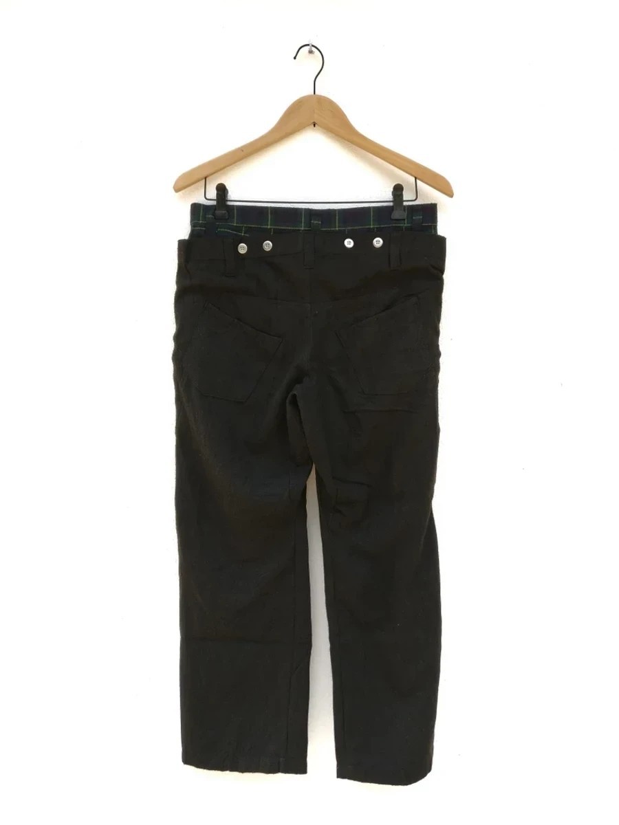 Black - Turkey's Punk Pant Bottom Trouser - 4
