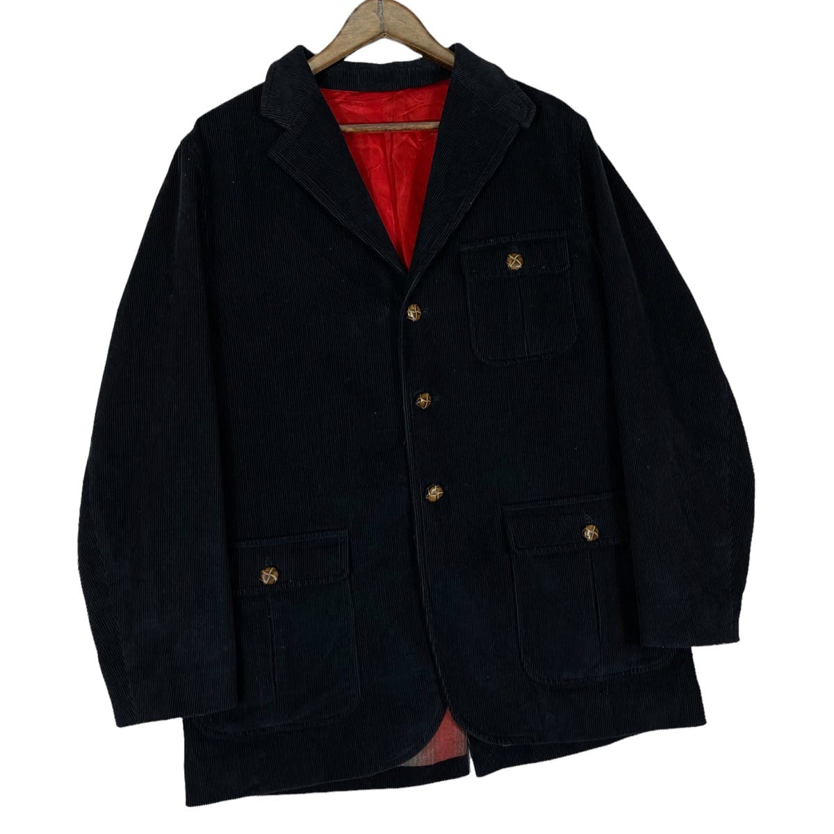 Vintage Lad Musician Corduroy Coat Jacket - 4