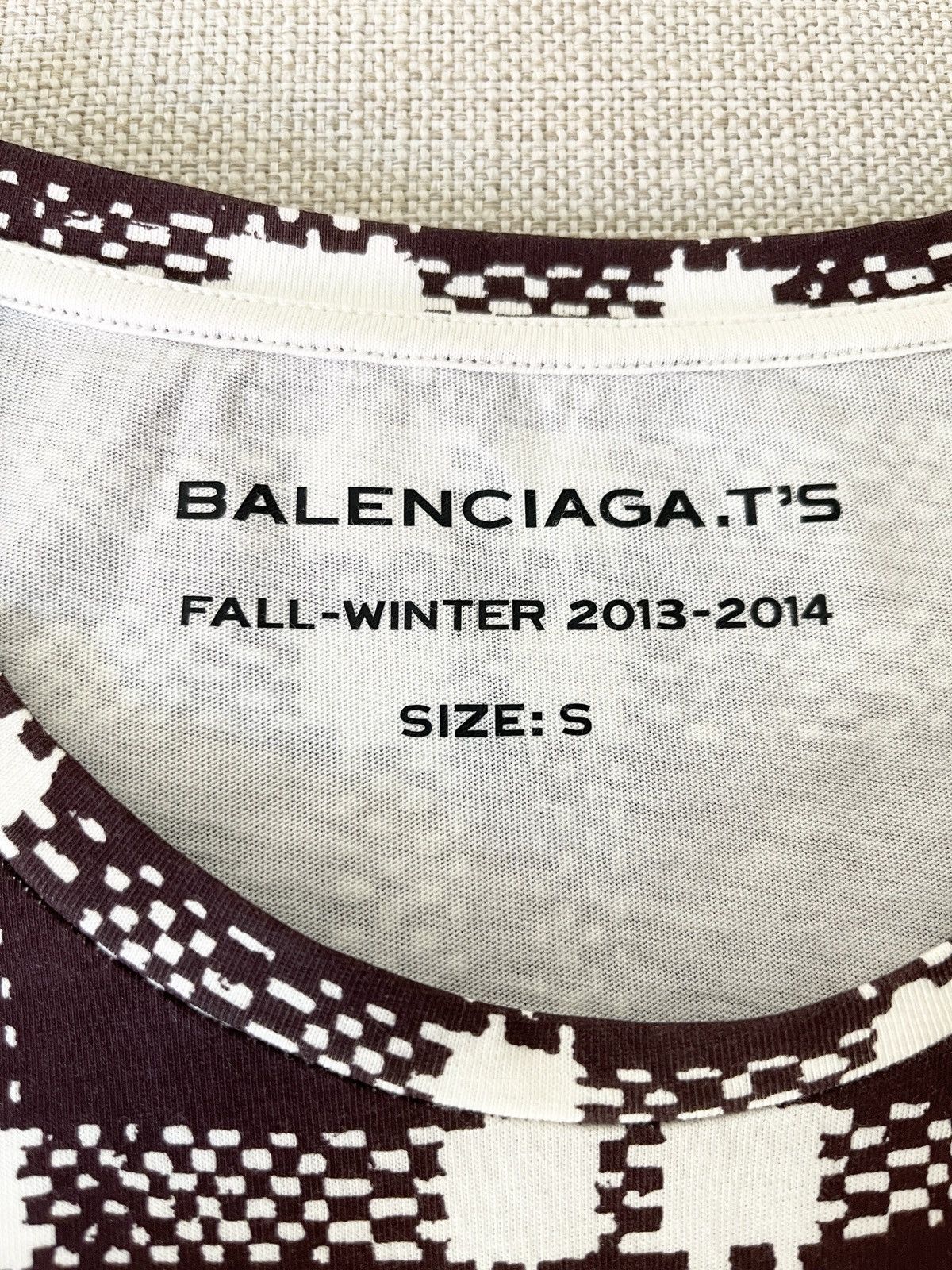 STEAL! 2013 Balenciaga Plaid Check Flannel Tee (S) - 5