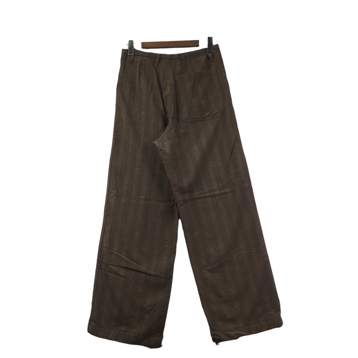 Vtg DRIES VAN NOTEN Made In Belgium Brown Pant Trouser Slack - 8