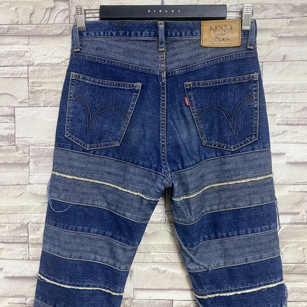 Archival Clothing - Vintage Hysteric Glamour Denim Hagi Jeans Distressed Flare - 11