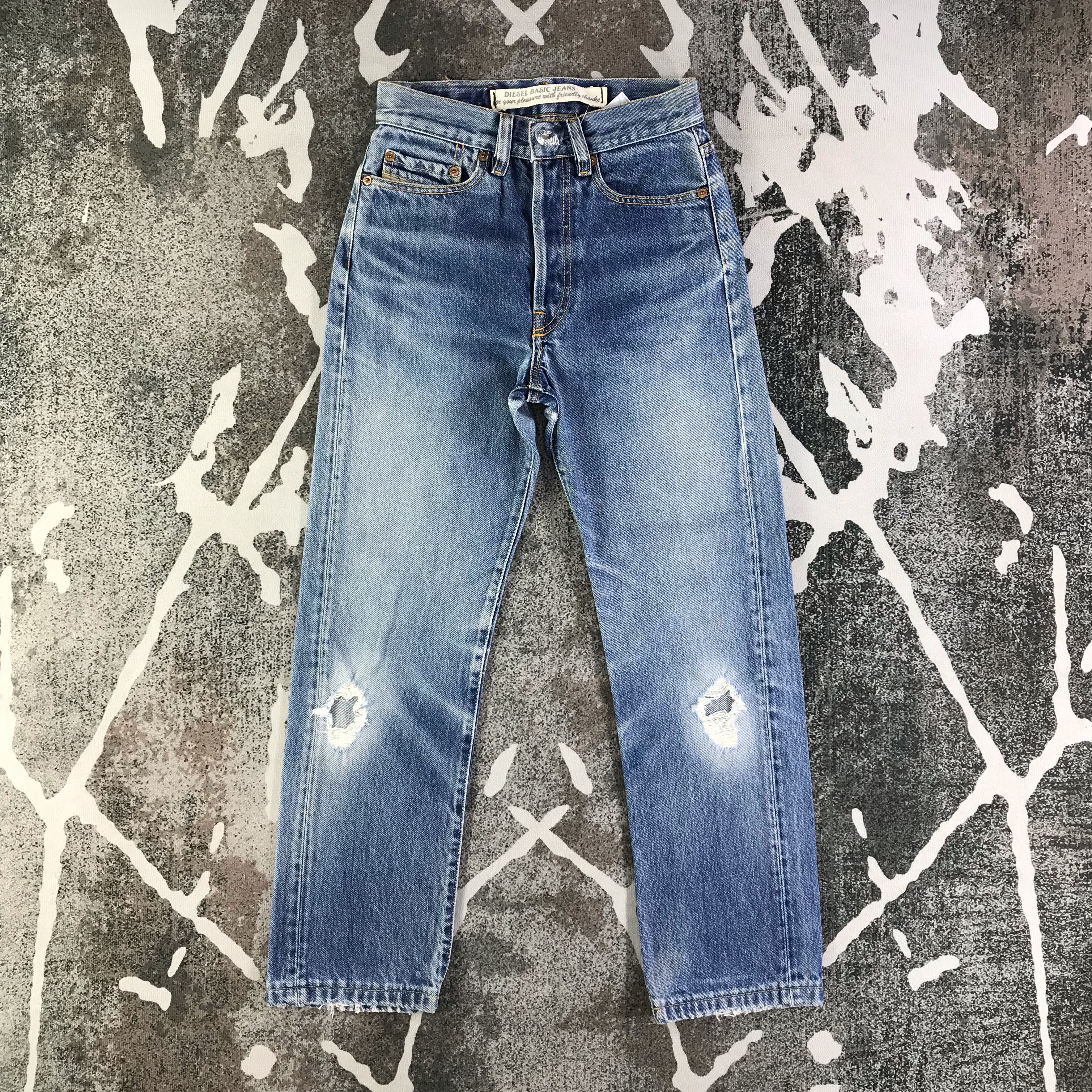 Vintage Diesel Jeans Distressed Denim KJ2342 - 1