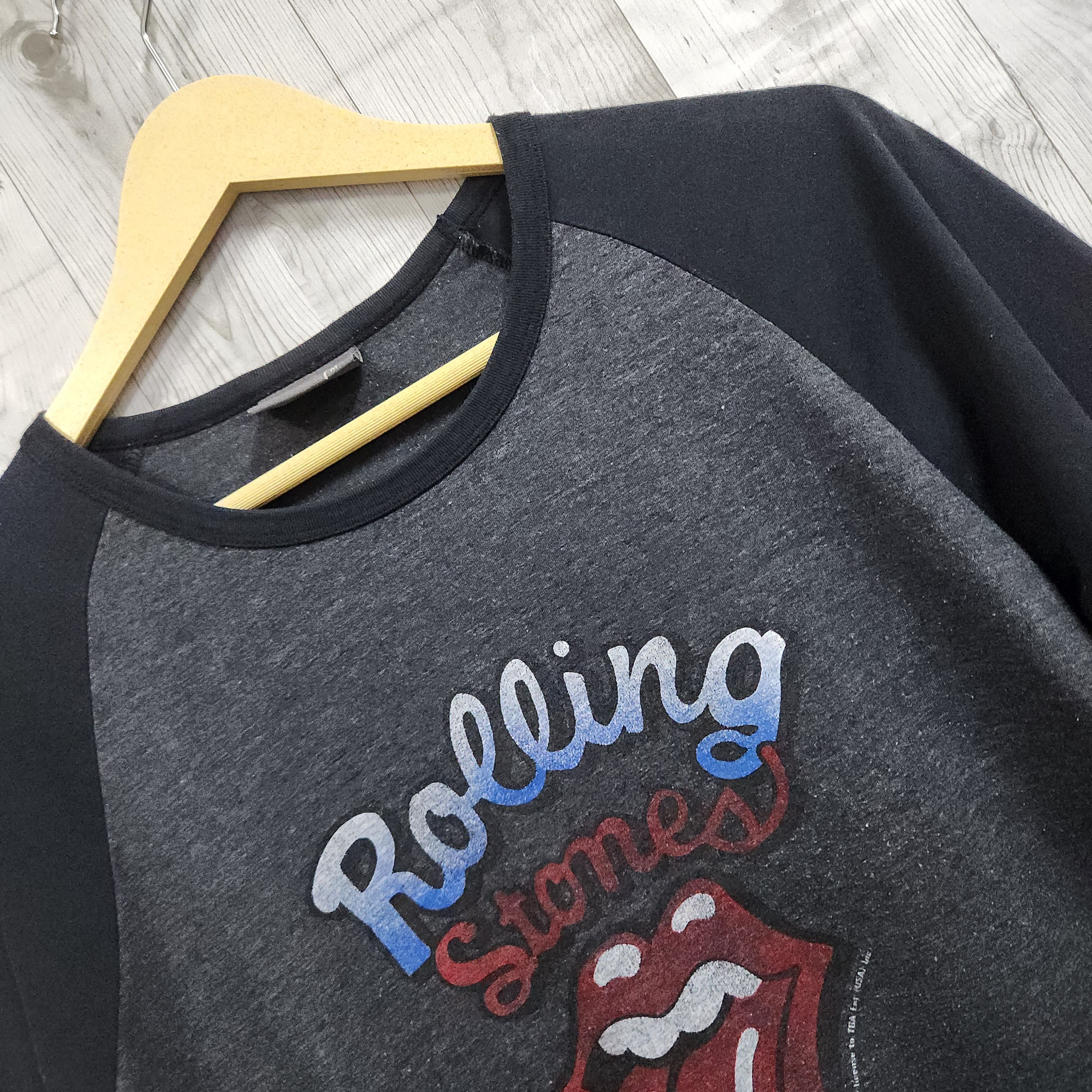 Vintage 2005 The Rolling Stones Boot Leg Raglan TShirt - 2