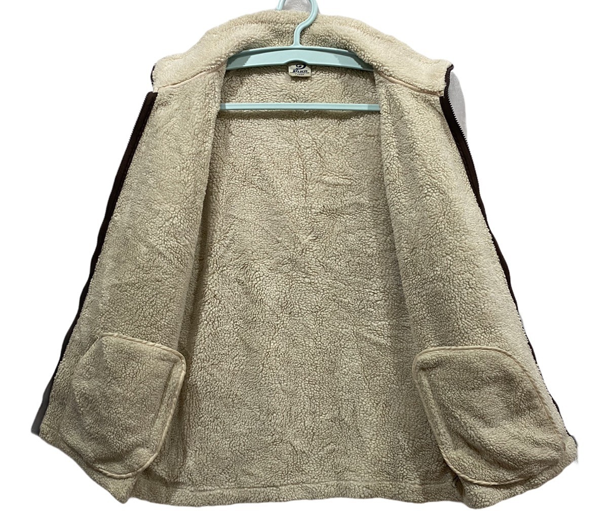 Vintage - Piko Hawaii Fullprint Sherpa Fleece Jacket - 4