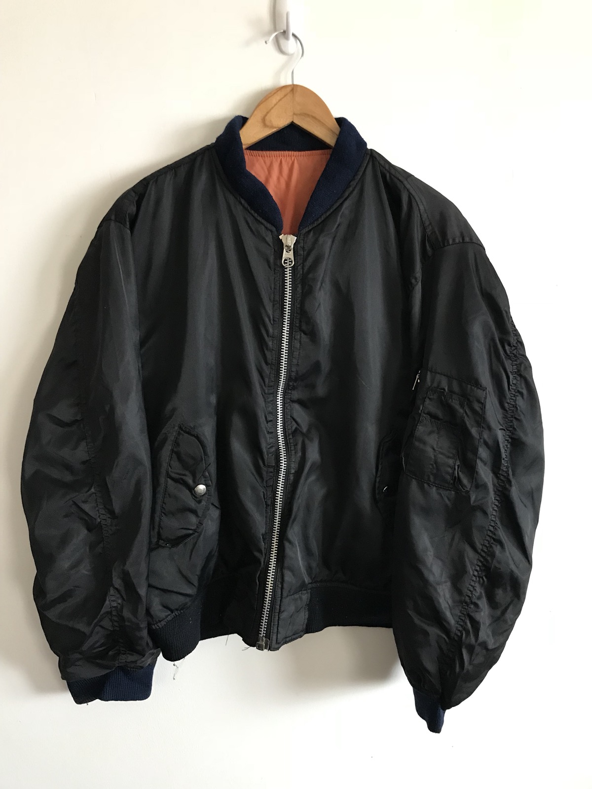 Kim Krueger MA-1 Bomber Jacket 高速配送 - ジャケット・アウター