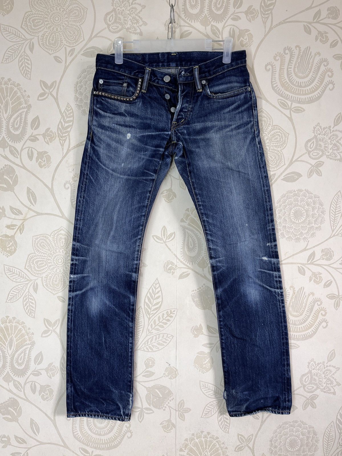 Vintage - Redline Selvedge Hystoric Glamour Denim Jeans Distressed - 1