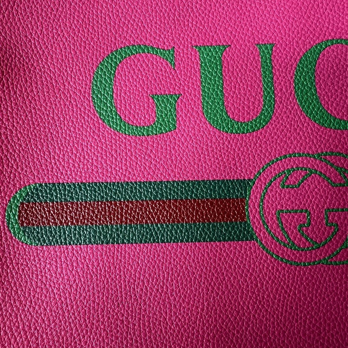 Gucci Leather Logo Portfolio Clutch/Pouch bag - 3