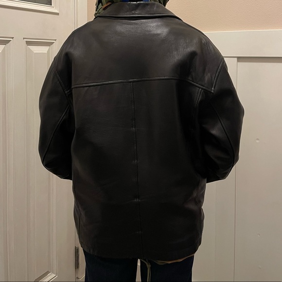 Andrew Marc VTG 90s Lambskin Leather Jacket - 7