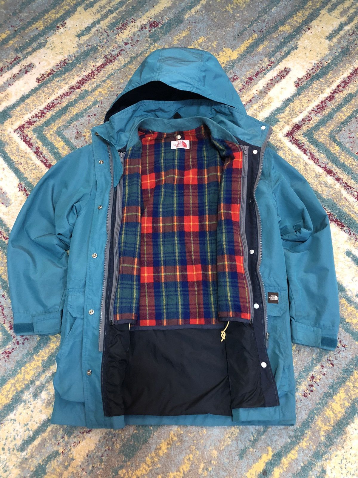 Vintage 90s The North Face 2 In 1 With Vest Nice Design - 4