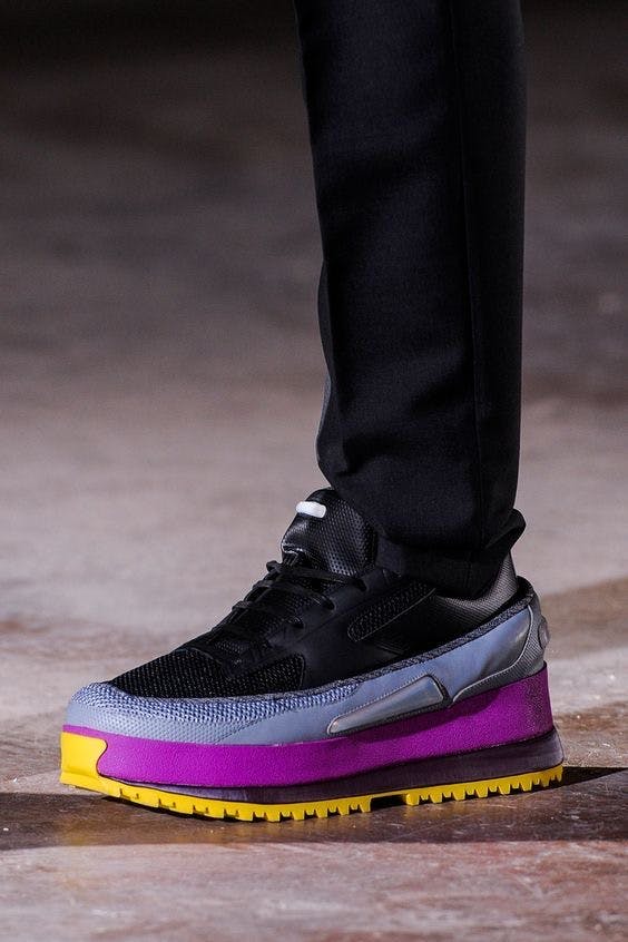 Raf Simons Raf Simons Adidas SS15 Platform Lace Sneakers ...