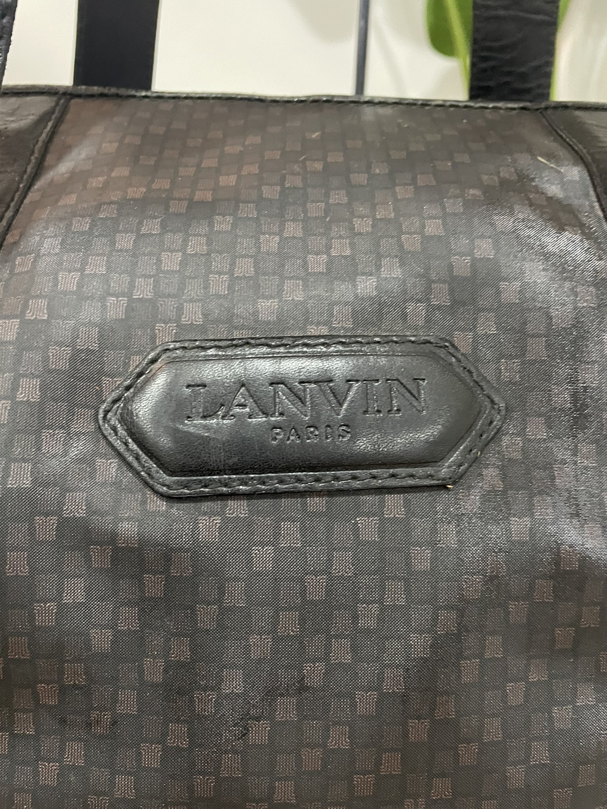Authentic Vintage LANVIN Travel Bag - 3
