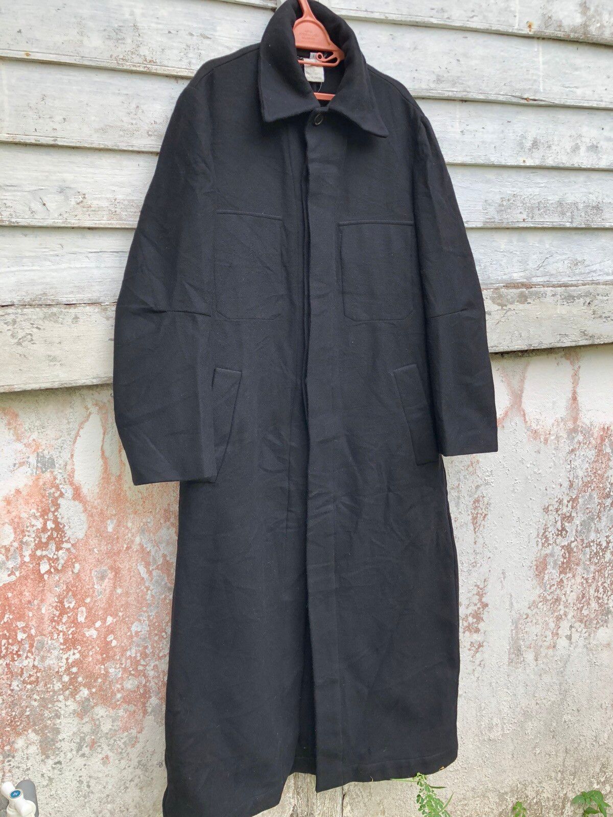 💥Archived 💥Ann Demeulemeester Wool Overcoat Man In S - 3