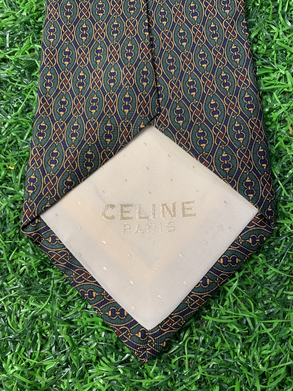 Celine Paris Made in Spain Neck Tie - 3