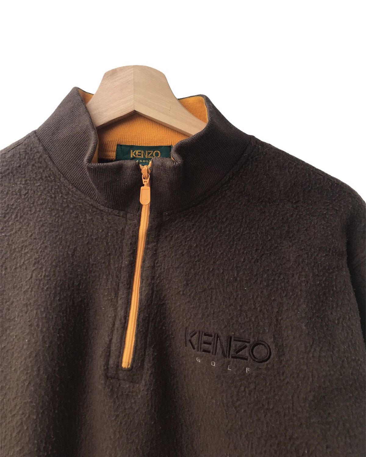 Kenzo Golf Quarter Zip Fleece Pullover - 3