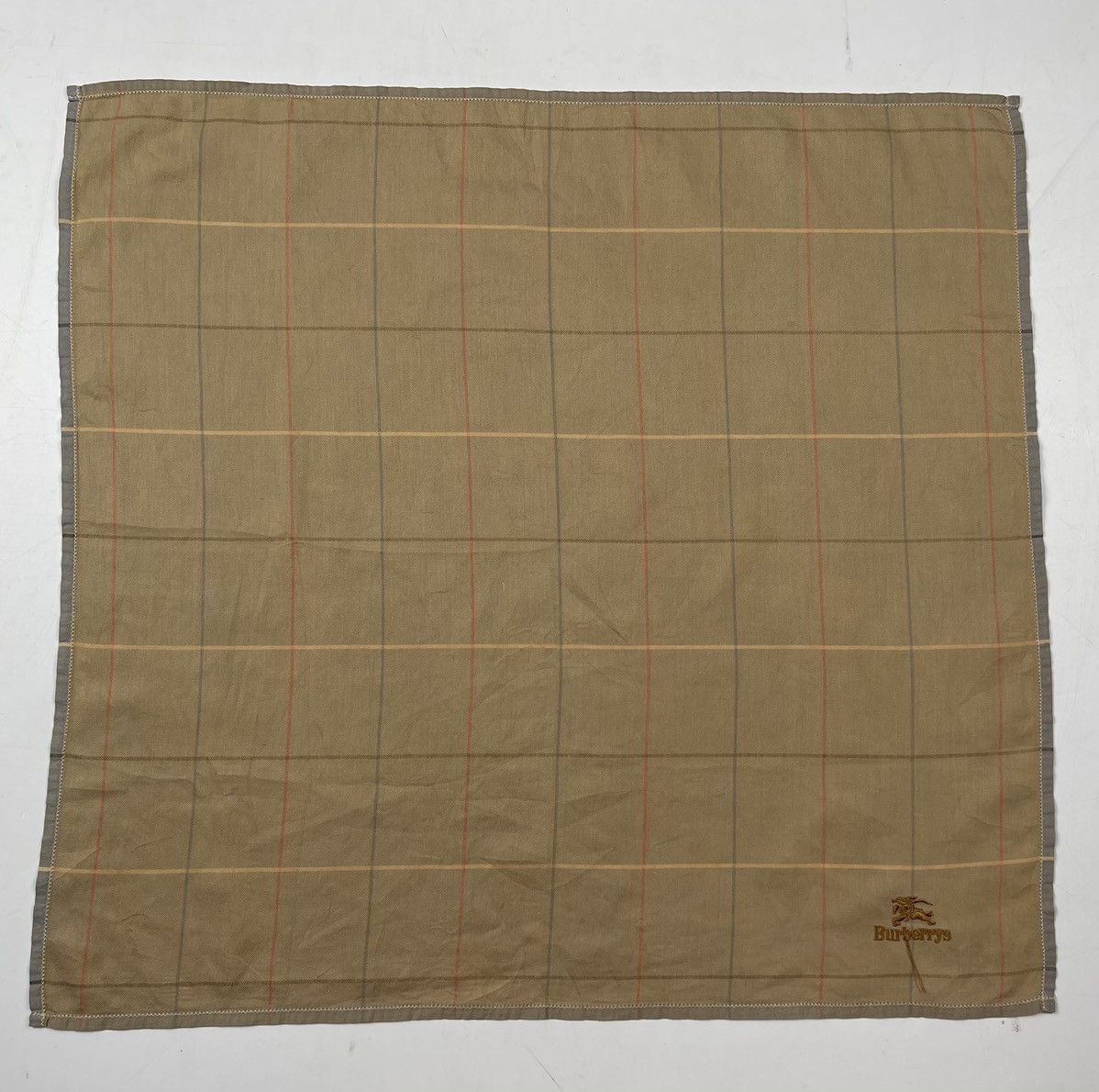 vintage burberry bandana handkerchief neckerchief HC0674 - 2