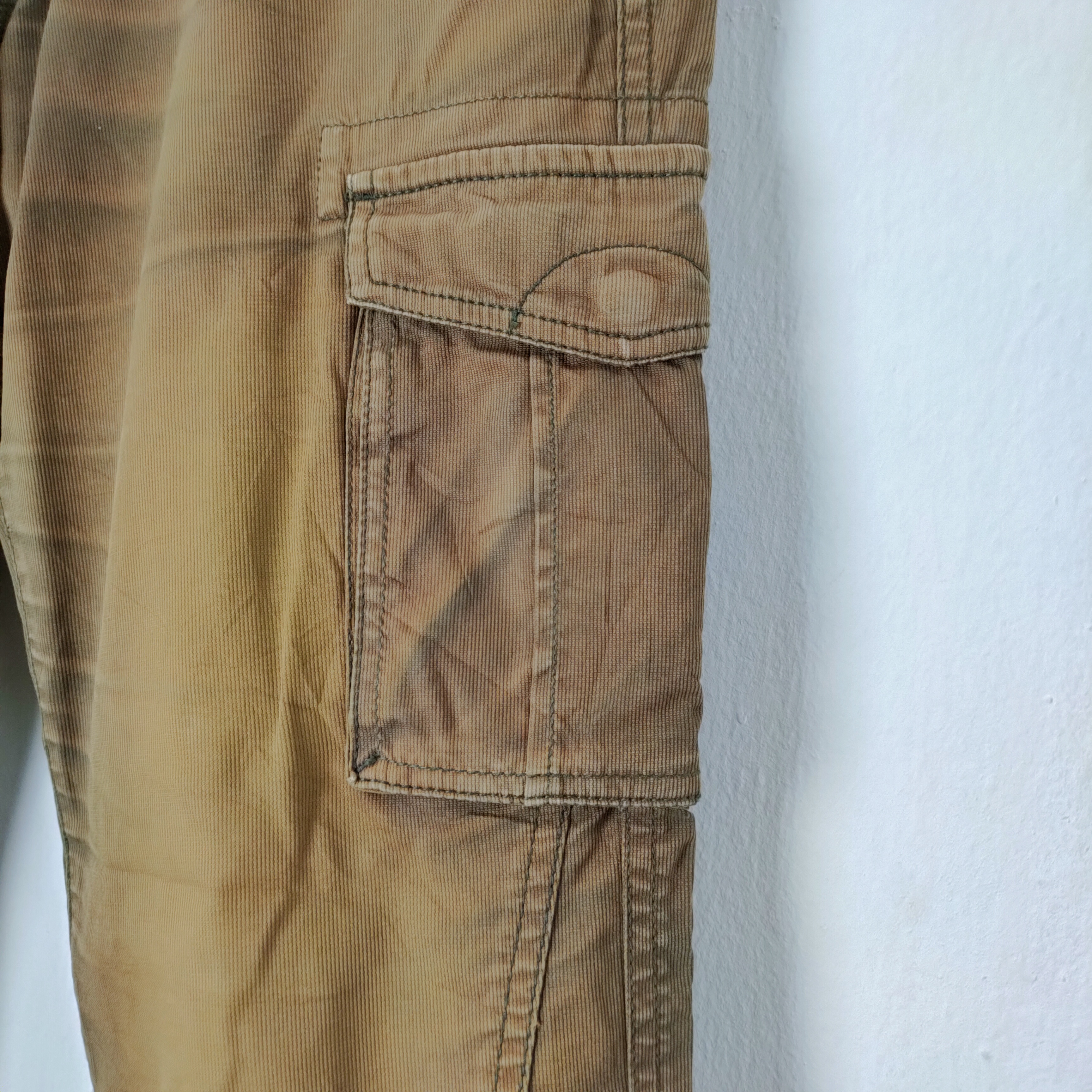 Designer - Rattle Trap thrashed Cargo Pants Multipocket Pants - 4