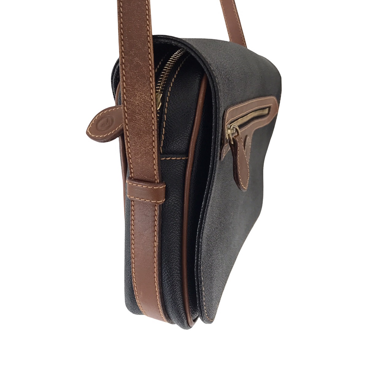 Vintage - Authentic Vintage Trussardi Italy Leather WMN Crossbody Bag - 6