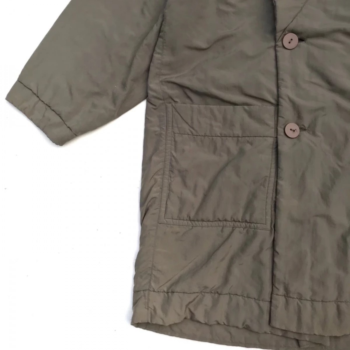 Issey Miyake - Vintage Plantation Ultra Light Down Oversized Long Jacket - 8