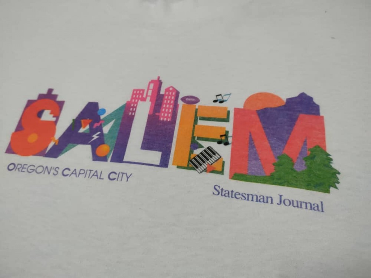 Vintage - Salem Stateman Journal Single Stitch T - 3