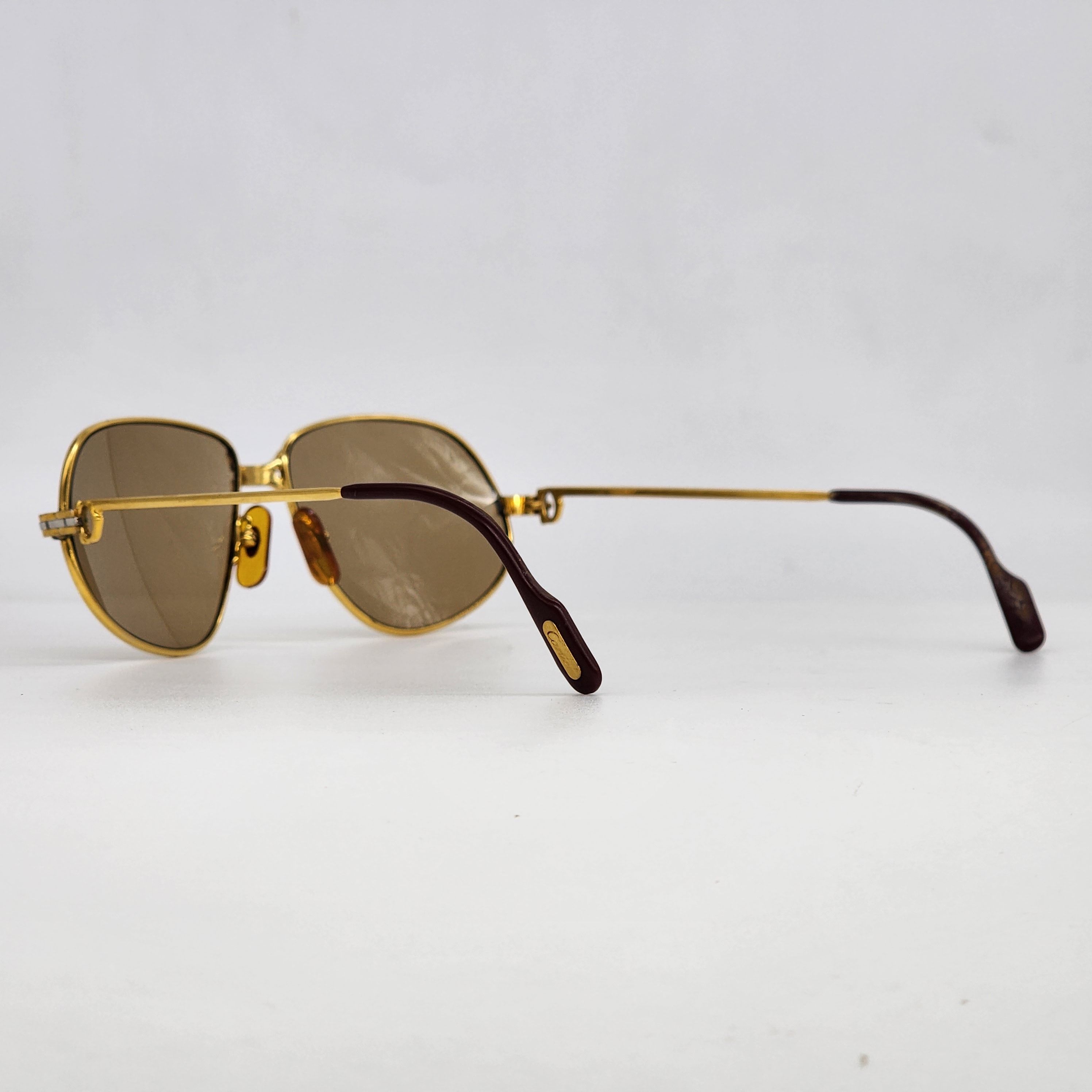 Cartier - Panthere GM Aviator Sunglasses - Vintage - 5