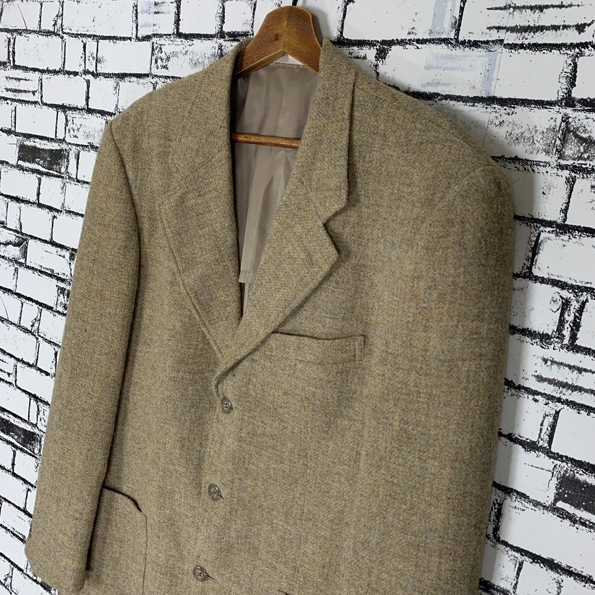 Vintage - Harris Tweed Hand Woven Coat Jacket - 3