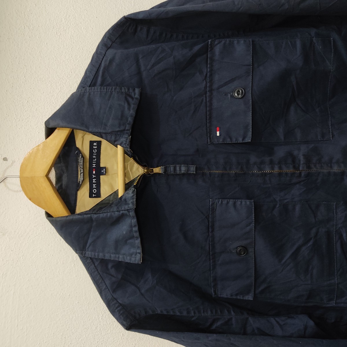 American Vintage - Work Wear Blue Zipper Vintage Jacket - 3