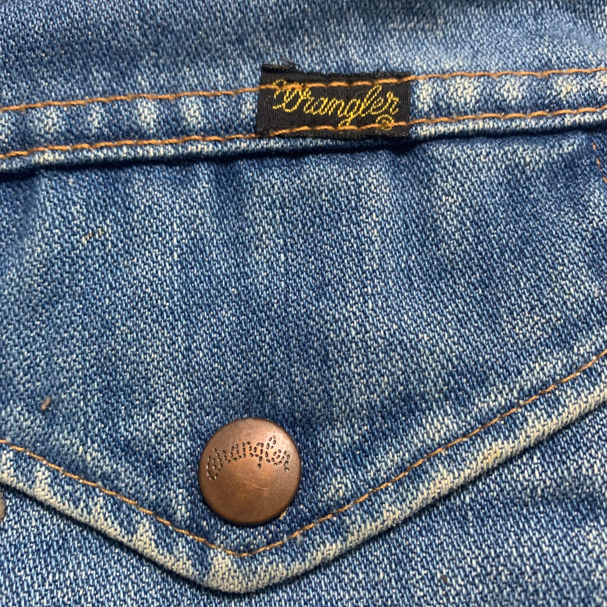 Vintage 70s Wrangler Denim Wrange Coat - 9