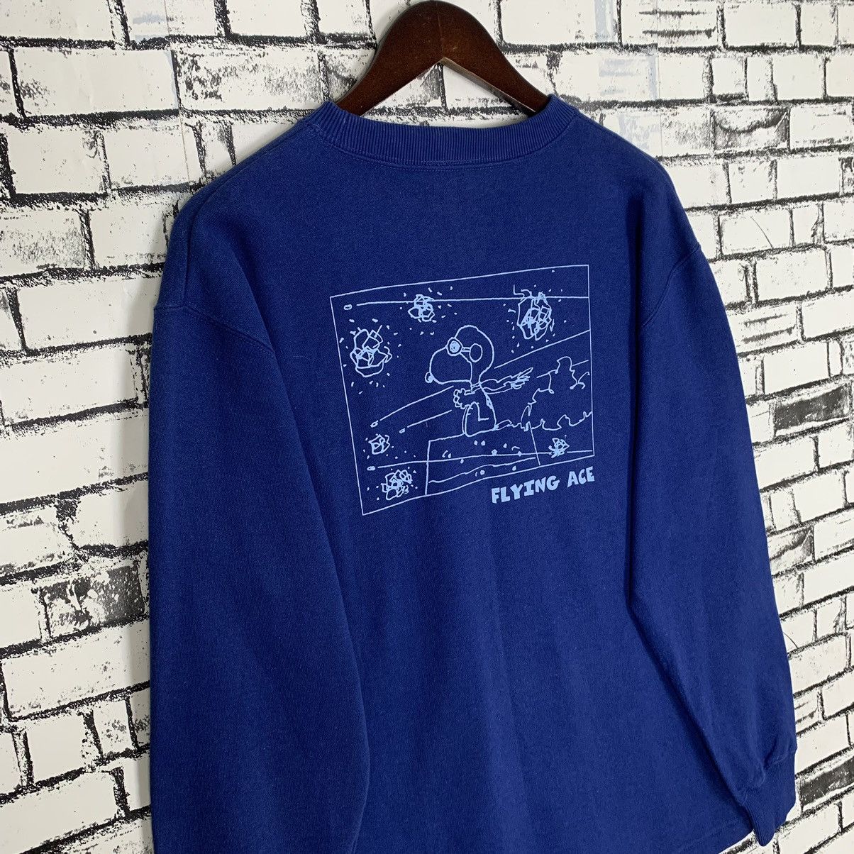 Vintage Peanuts American Comic Strip Sweatshirt Crewneck - 10