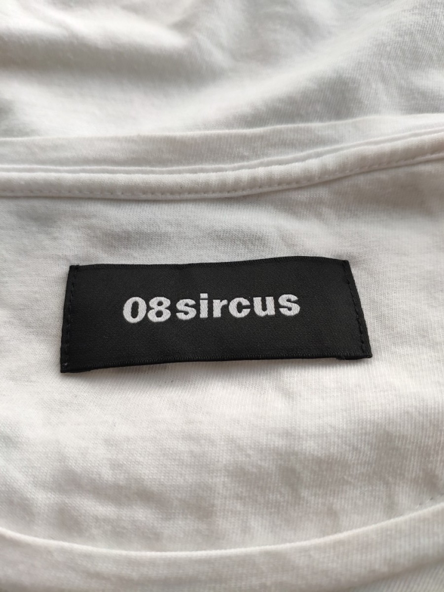 08sircus - GRAIL ! White logo print tee/Like Comme des Garcons or Dior - 3