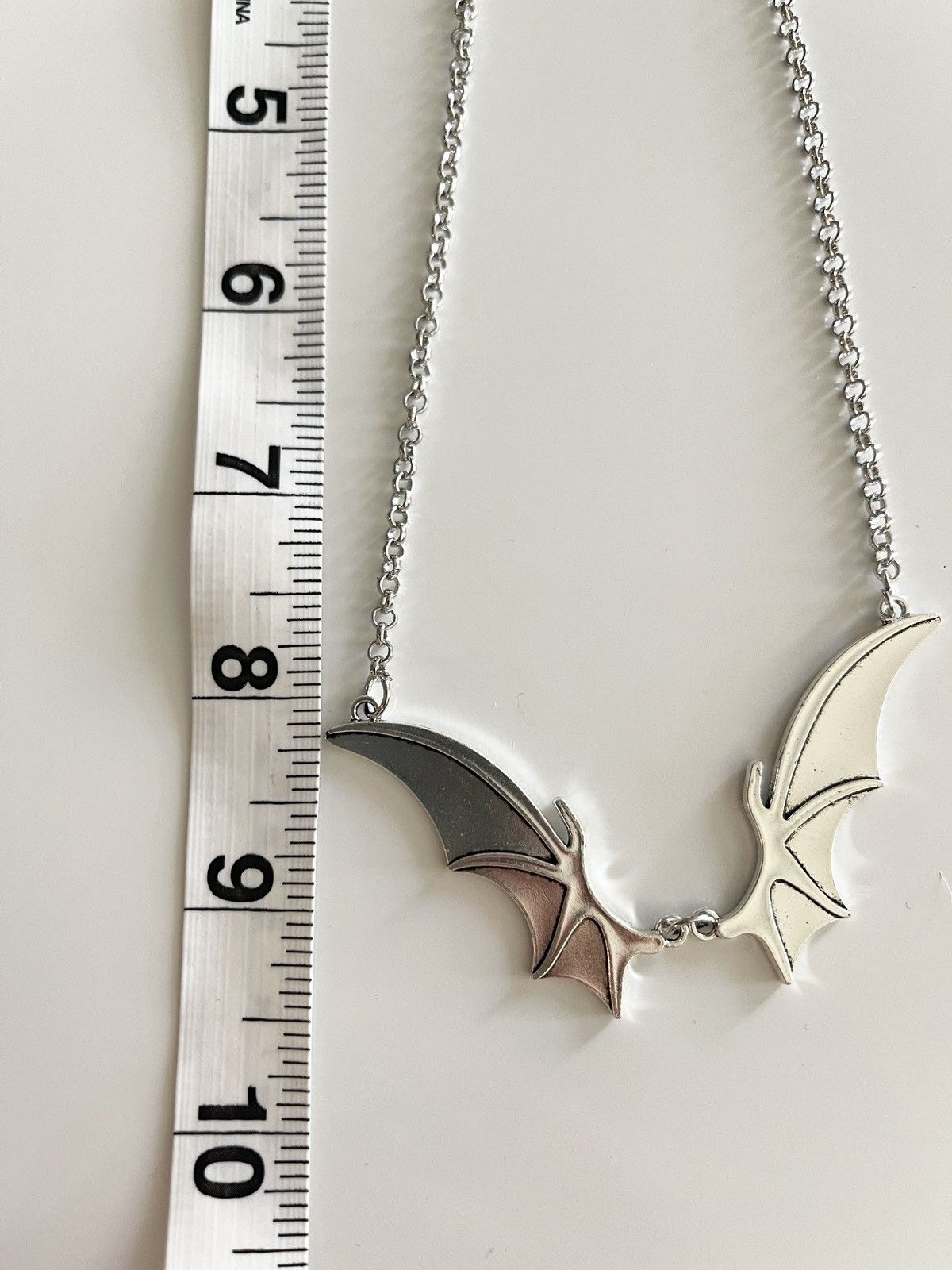Japanese Brand - STEAL! Y2K Japan Vampire Bat Necklace - 4