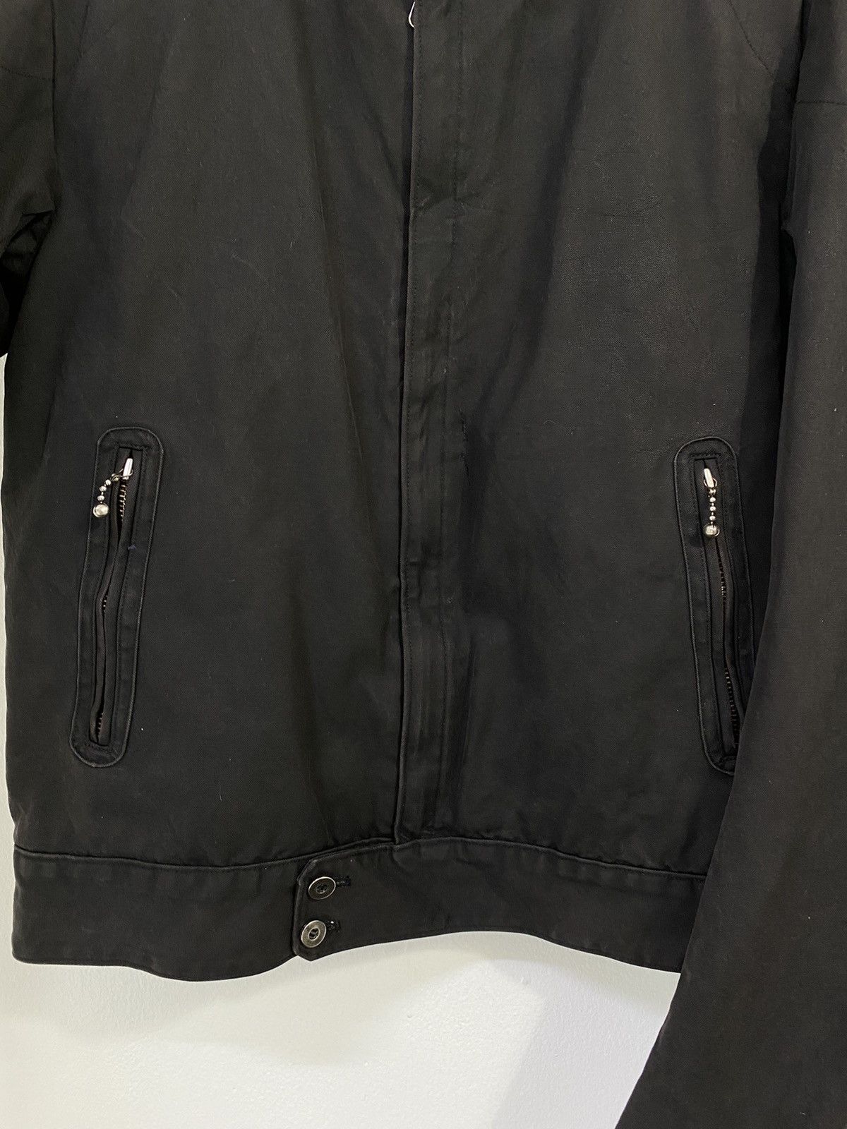 Beams International Gallery Biker Jacket Design Black Color - 6