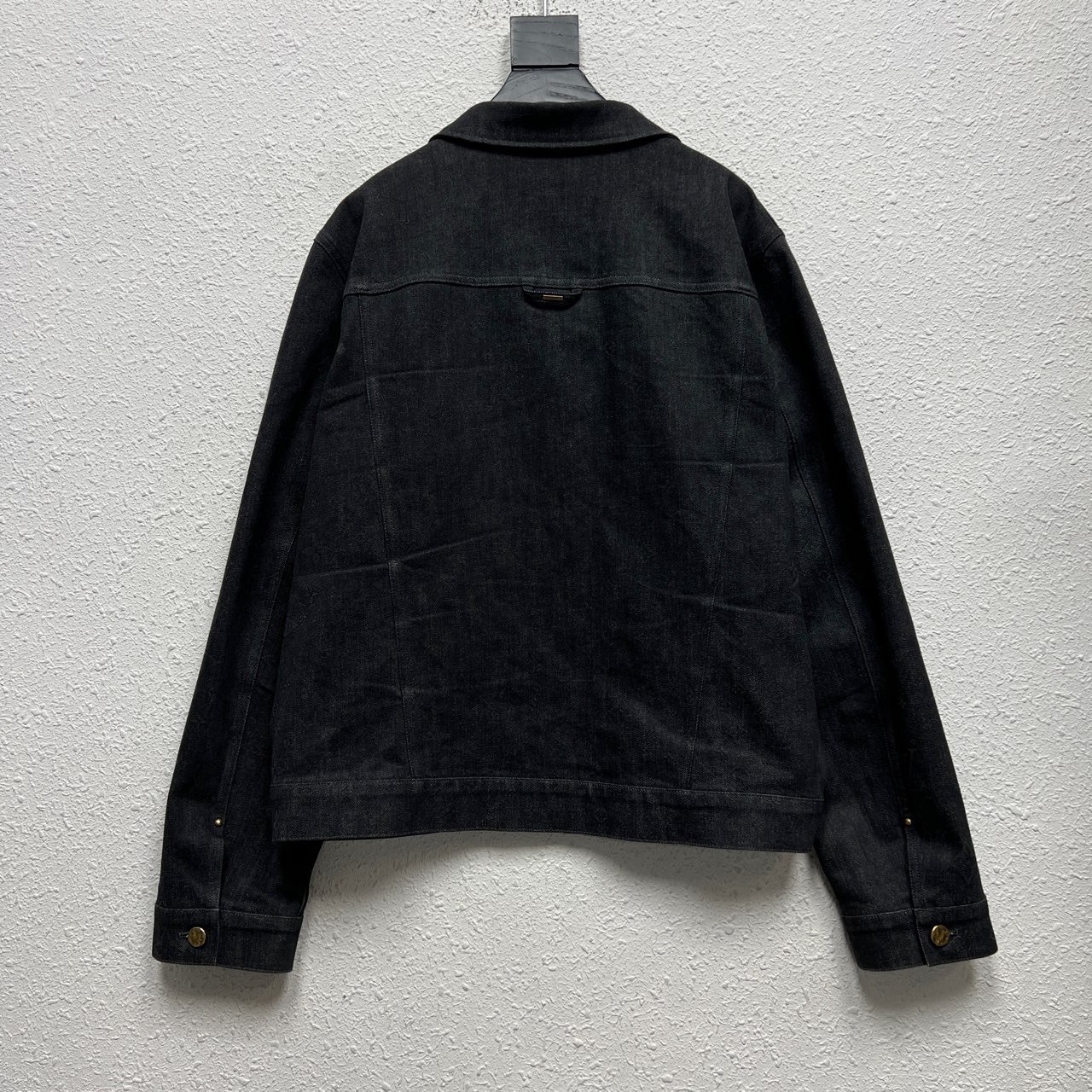 Louis vuitton LV dark pattern all-over print denim jacket - 2