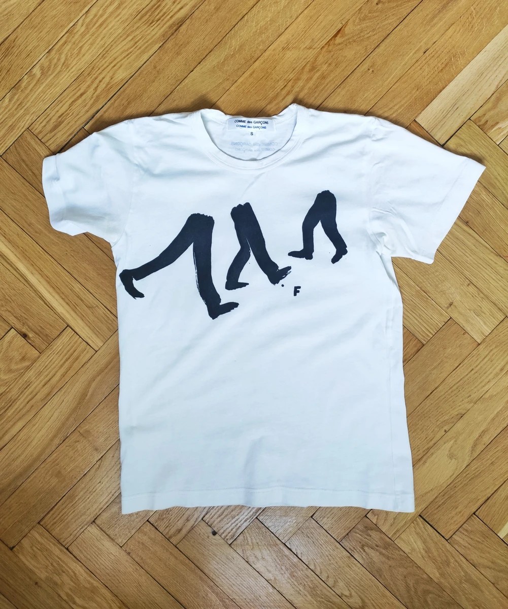 RARE CDGxCDG printed tee.Like Julius or Yohji Yamamoto - 1