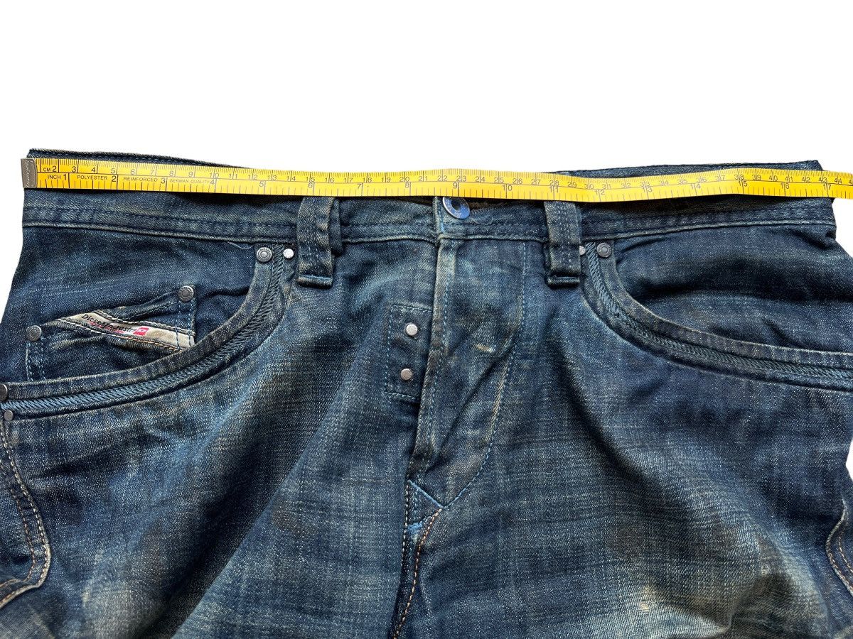 Vintage Diesel Industry Distressed Denim Jeans 34x30 - 12